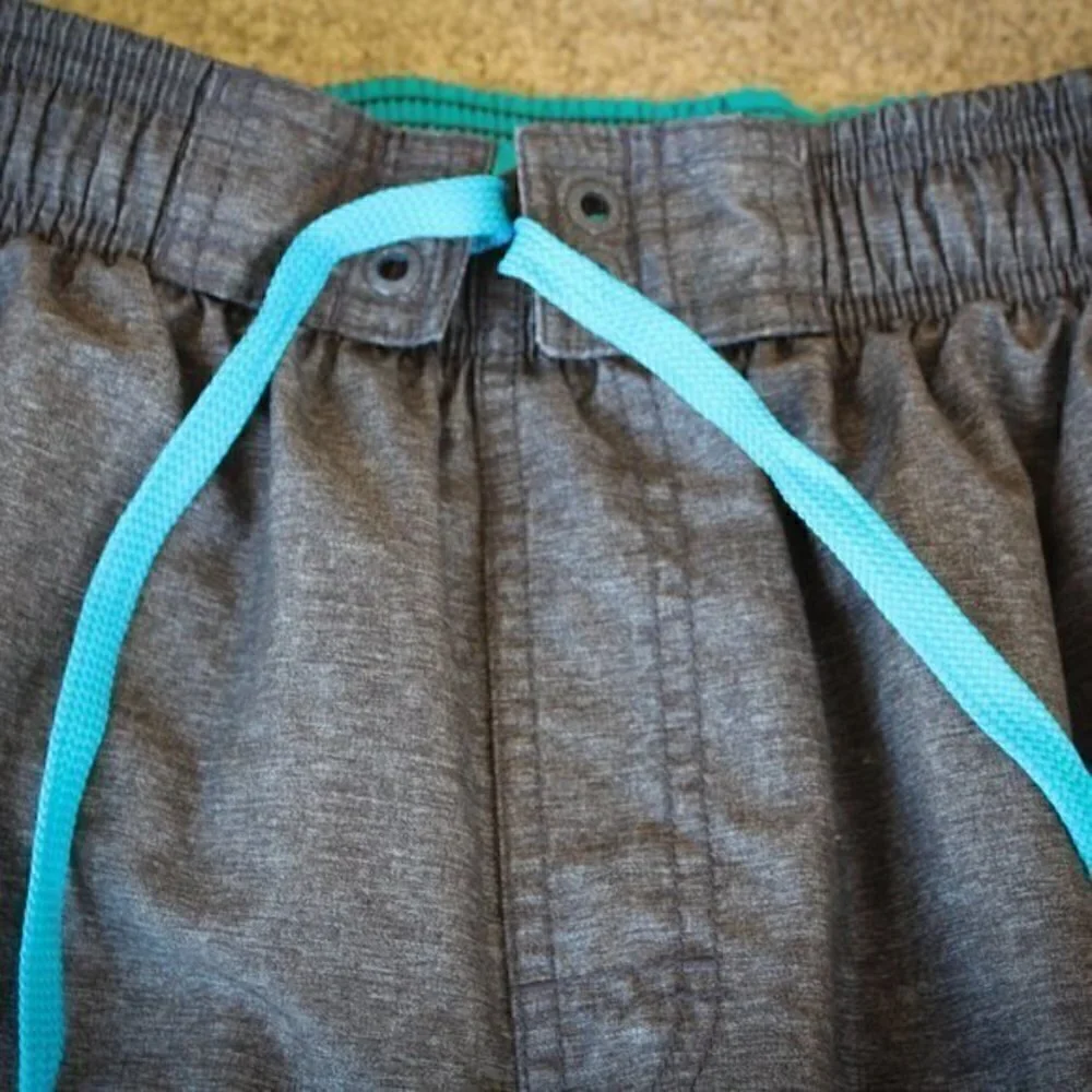 Speedo shorts men’s gray swim shorts size medium